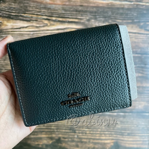 NWT Coach Small Snap Colorblock Interior Leather Wallet - Picture 5 of 5